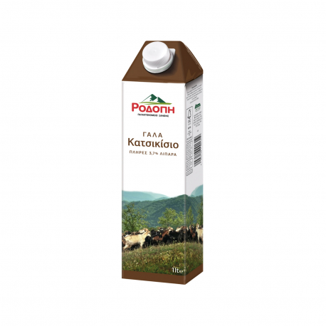 Ροδόπη γάλα κατσικίσιο μακράς διάρκειας 3,5% λιπαρά πλήρες - από κατσικίσιο γάλα (1lt)