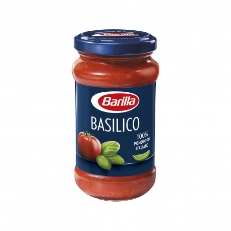 Barilla σάλτσα έτοιμη ντομάτας με βασιλικό - χωρίς γλουτένη (400g)