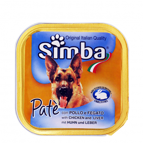 Simba τροφή σκύλου πατέ με κοτόπουλο (150g)