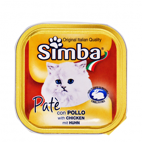 Simba τροφή γάτας πατέ με κοτόπουλο (100g)