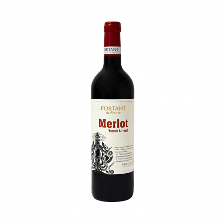 Fortant κρασί ερυθρό merlot (750ml)