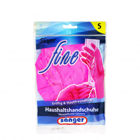 Sanger γάντια οικιακής χρήσης fine ροζ small