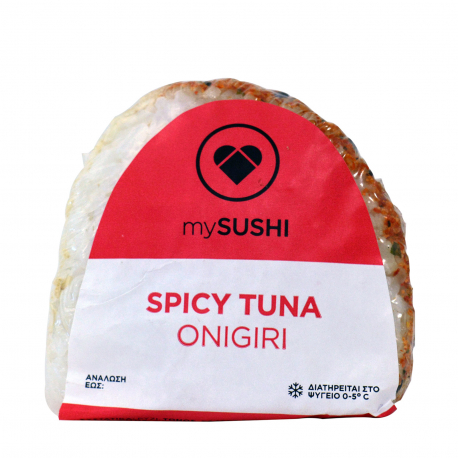 MY SUSHI ΣΟΥΣΙ SPICY TUNA ONIGIRI - Προϊόντα που μας ξεχωρίζουν (100g)