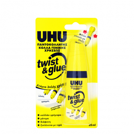 UHU κόλλα ρευστή twist & glue (35ml)