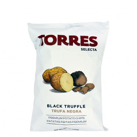 Torres τσιπς πατατάκια με μαύρη τρούφα (125g)