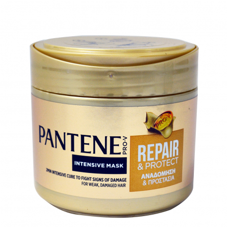 Pantene μάσκα μαλλιών αναδόμηση & προστασία για αδύναμα ή ταλαιπωρημένα μαλλιά (300ml)