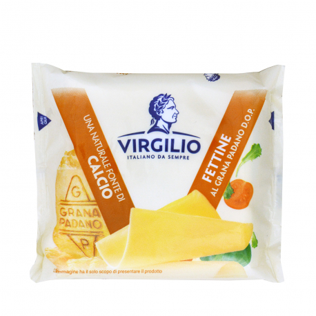 Virgilio τυρί τετηγμένο με grana padano - προϊόντα που μας ξεχωρίζουν σε φέτες (150g)