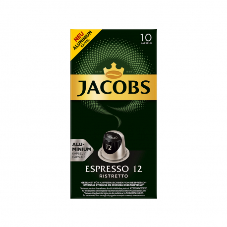 Jacobs καφές espresso σε κάψουλες ristretto 10 μερίδες (10τεμ.)