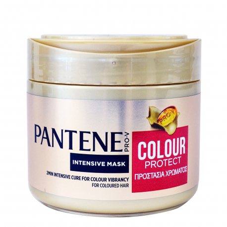 Pantene μάσκα μαλλιών προστασία χρώματος για βαμμένα μαλλιά (300ml)
