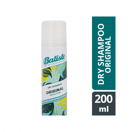 Batiste σαμπουάν μαλλιών dry shampoo original (200ml)