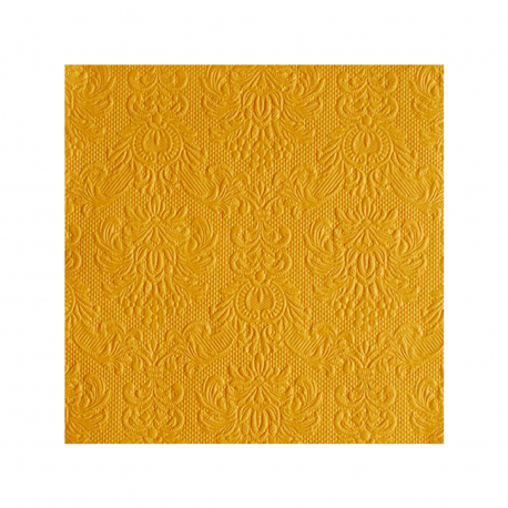 Ambiente χαρτοπετσέτες μεσαίες elegance χρυσαφί ανάγλυφο - προϊόντα που μας ξεχωρίζουν 33X33εκ., 15 τεμάχια (96g)