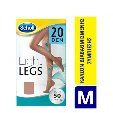 Scholl καλσόν light legs medium/ beige 20den