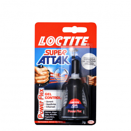 Loctite κόλλα στιγμής super attak/ power flex gel (3g)