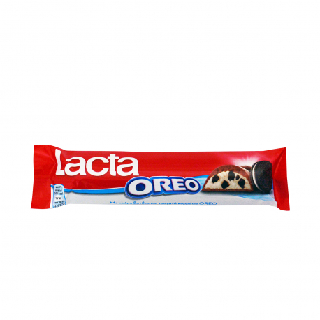 Lacta σοκολάτα γάλακτος oreo (37g)