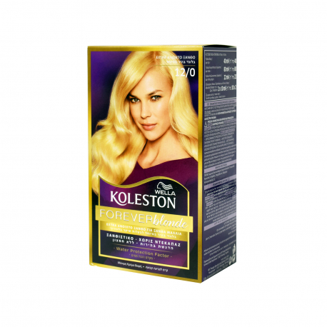 Wella βαφή μαλλιών koleston φυσικό ξανθό Νο. 12 (50ml)