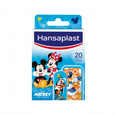 Hansaplast επιδεσμικά παιδικά kids/ disney mickey (20τεμ.)