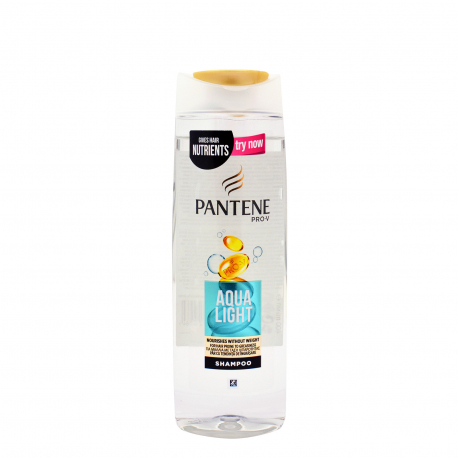 Pantene σαμπουάν μαλλιών aqua light για μαλλιά με τάση λιπαρότητας (400ml)