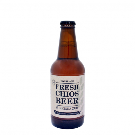 Ζυθοποιία Χίου μπίρα fresh chios beer αφιλτράριστη (330ml)