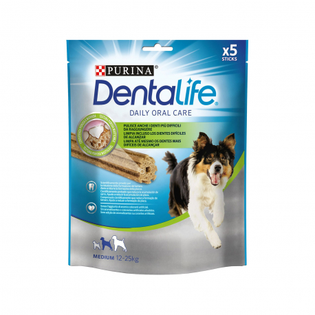 Purina τροφή σκύλου συμπληρωματική dentalife medium 12-25kg (115g)