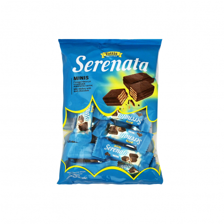 Tottis γκοφρετάκια minis serenata με επικάλυψη σοκολάτας υγείας (180g)