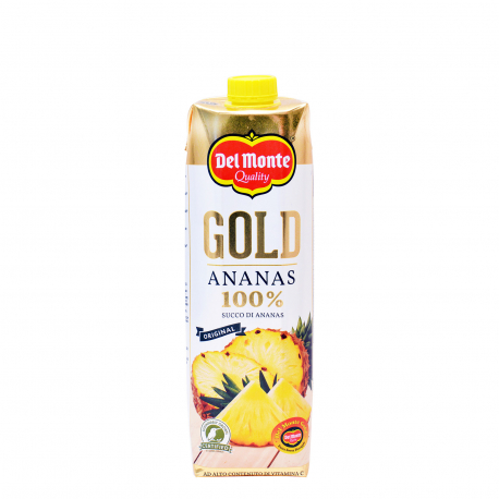 Del Monte quality 100% χυμός συμπυκνωμένος gold ανανάς (1lt)