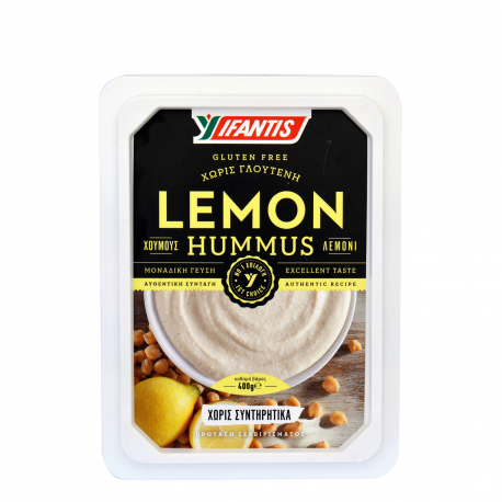 Ifantis σαλάτα αλοιφή χούμους λεμόνι - χωρίς γλουτένη (400g)