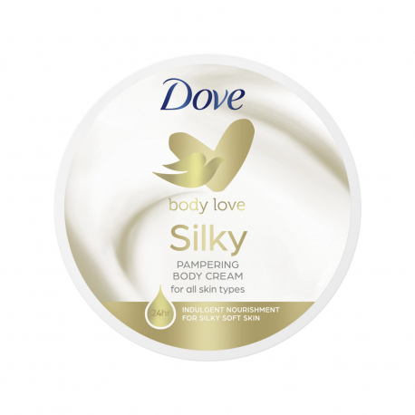 Dove κρέμα σώματος silky (300ml)