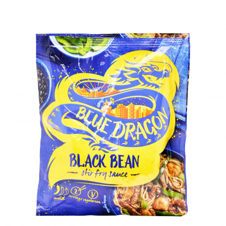 Blue dragon σάλτσα έτοιμη stir fry black bean - vegetarian (120g)