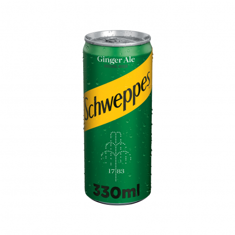 Schweppes αναψυκτικό ginger ale (330ml)