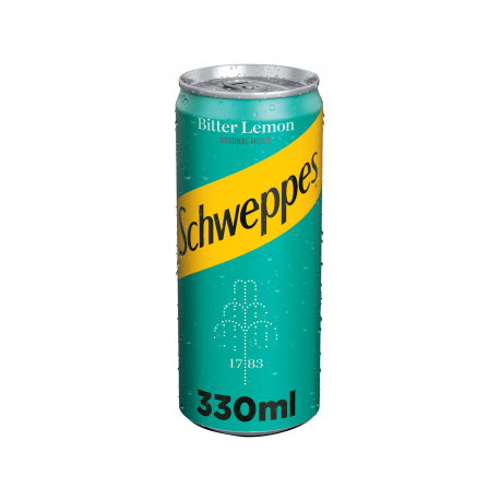 Schweppes αναψυκτικό bitter lemon (330ml)