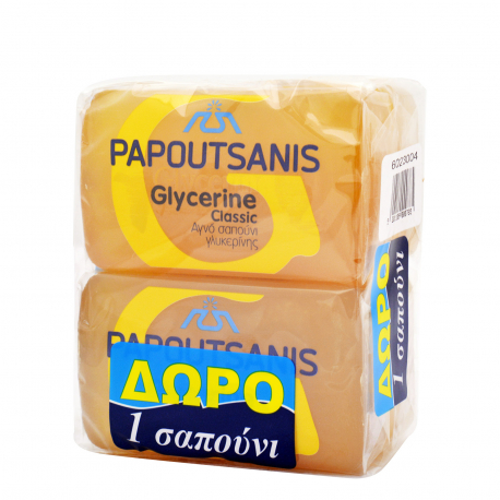 Papoutsanis σαπούνι glycerine classic (125g) (3+1)