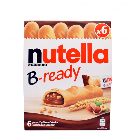 Nutella βάφλα b-ready (6x22g)