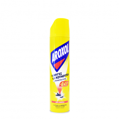 Aroxol spray αεροζόλ για μύγες & κουνούπια (300ml) (-0.45€)