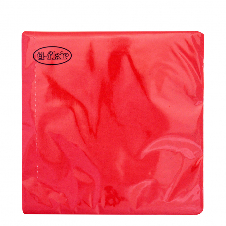 Ti-flair χαρτοπετσέτες μεσαίες κόκκινες 33X33, 20 φύλλα (105g)
