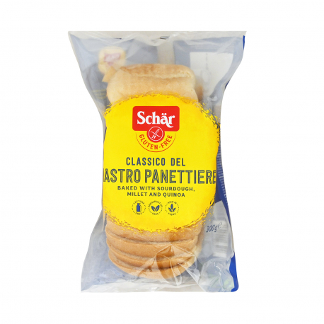 Schar ψωμί με κινόα & προζύμι - χωρίς γλουτένη, χωρίς λακτόζη σε φέτες (300g)
