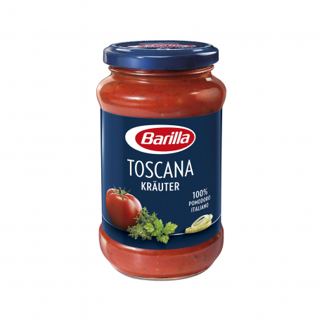 Barilla σάλτσα έτοιμη ντομάτας toscana - χωρίς γλουτένη (400g)