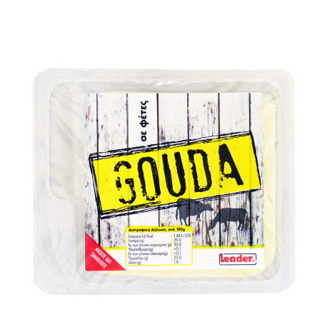Leader τυρί ημίσκληρο gouda σε φέτες (200g)
