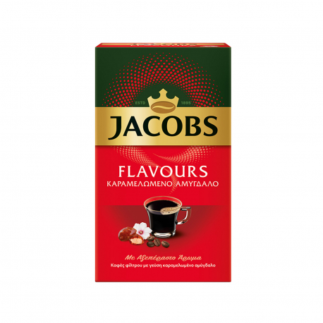 Jacobs καφές φίλτρου flavours καραμελωμένο αμύγδαλο (250g)