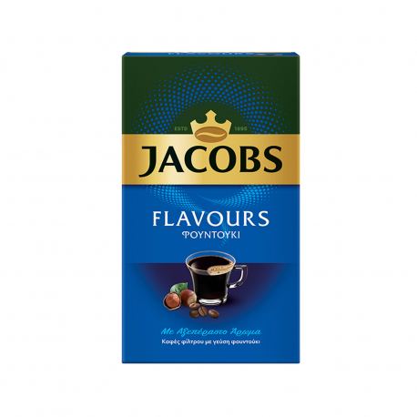Jacobs καφές φίλτρου flavours φουντούκι (250g)