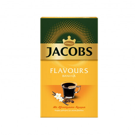 Jacobs καφές φίλτρου flavours βανίλια (250g)