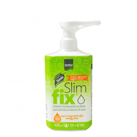Intermed γλυκαντικό επιτραπέζιο υγρό slim fix (500ml)