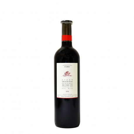 Cellar κρασί ερυθρό ξηρό syrah ποικιλιακό (750ml)