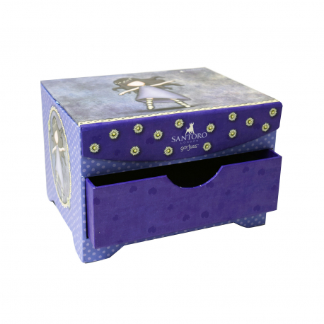 Gorjuss κουτί με μαγνήτη santoro 5007