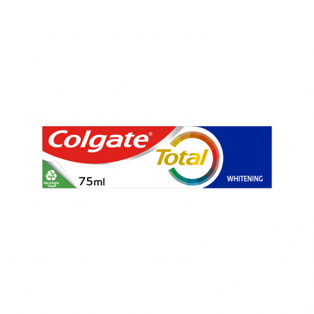 Colgate οδοντόκρεμα total whitening (75ml)