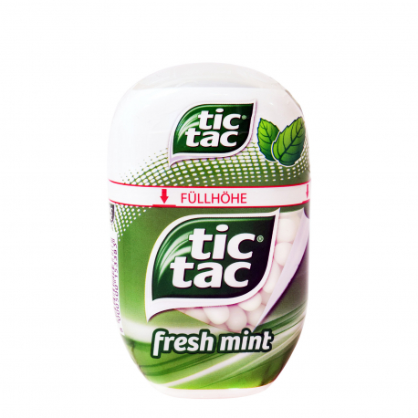Tic tac καραμέλες fresh mint (98g)