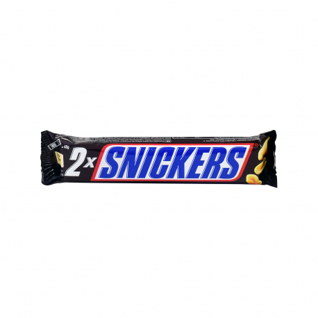 Snickers σοκολάτα γάλακτος γεμιστή με μαλακό νουγκά (2x40g)