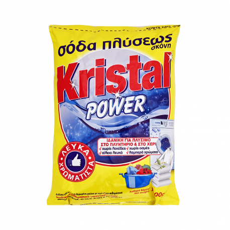Kristal σόδα σκόνη πλυντηρίου ρούχων power (1kg)