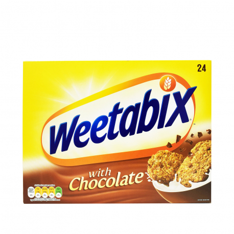 Weetabix δημητριακά ολικής άλεσης with chocolate chips - vegetarian (540g)