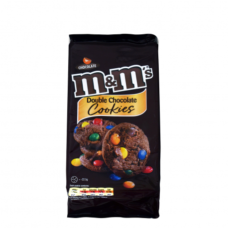 M&m's μπισκότα cookies double chocolate (180g)