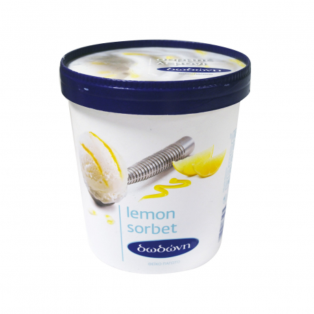Παγωτά Δωδώνη παγωτό οικογενειακό lemon sorbet (0.7kg)
